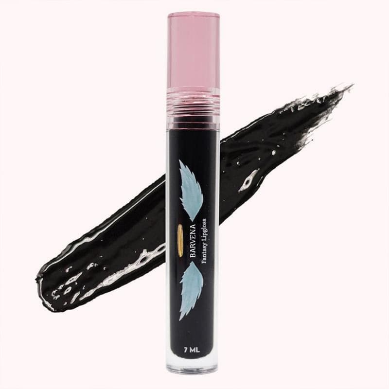 Cross-border hot product TK hot black lip gloss vegetarian high quality private label black lip gloss Lip Color