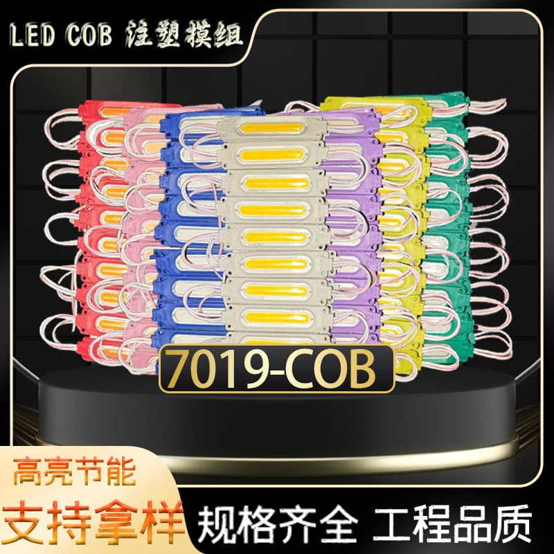 Cross-border Exclusive Advertising Module Manufacturer, LED Module for Illuminated Characters, COB Lens Waterproof Energy-Saving High Brightness Injection Molded Module