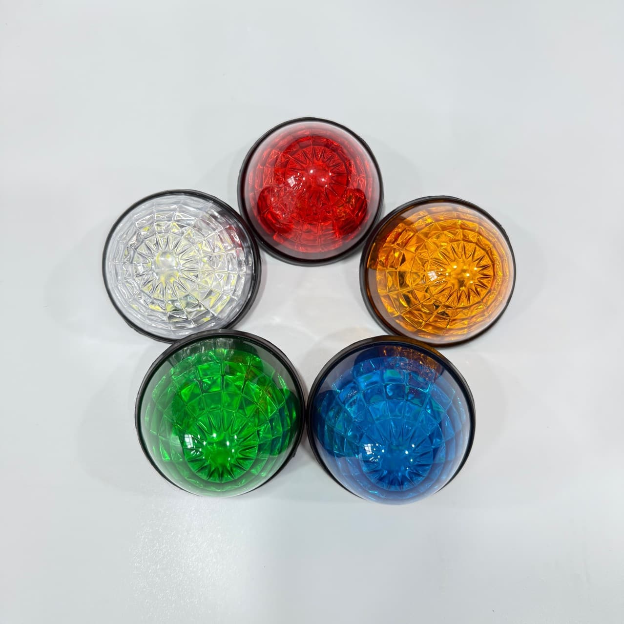 Light truck side lights multi-colored height and width lights roof lights truck mushroom headlights roof warning lights