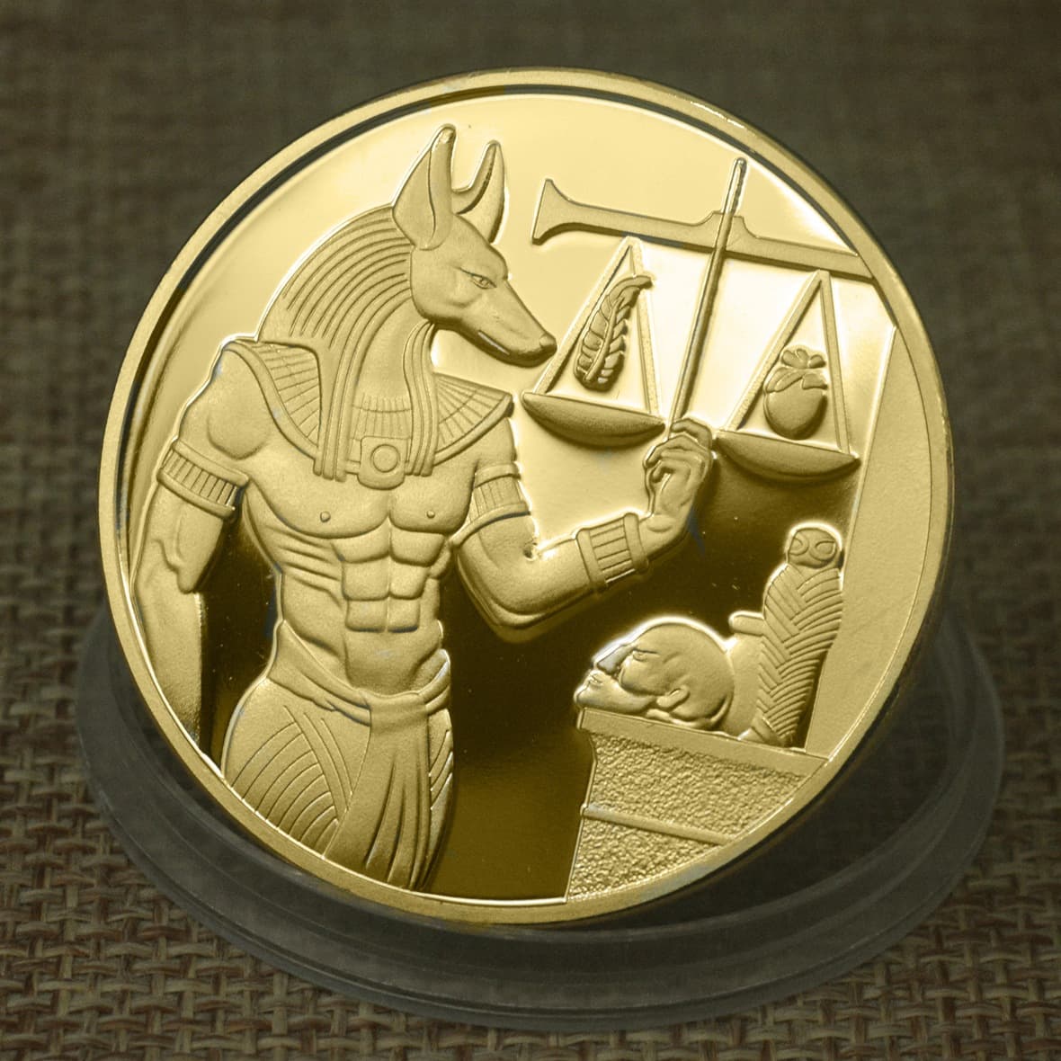 Cross-border Metal Commemorative Badge with 999 Silver Plating, Relief Collectible Coin, Tourist Craft, Egyptian Ornament