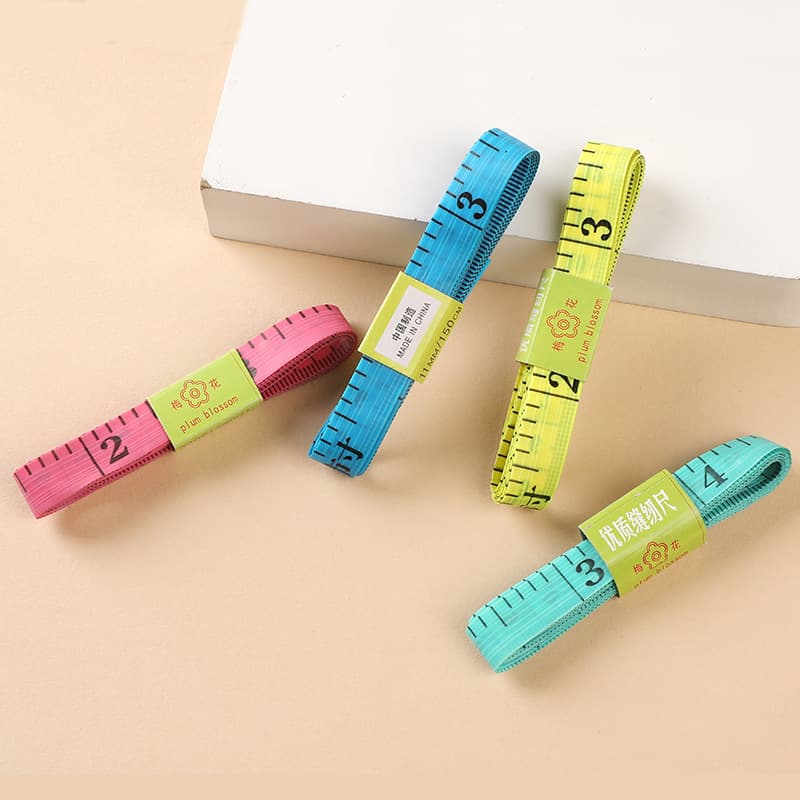Soft Tape Measure for Measuring Clothes, Waist, Bust, and Body Measurements, Small Leather Tape Measure, Tailor's Tape Measure, Height Measurement
