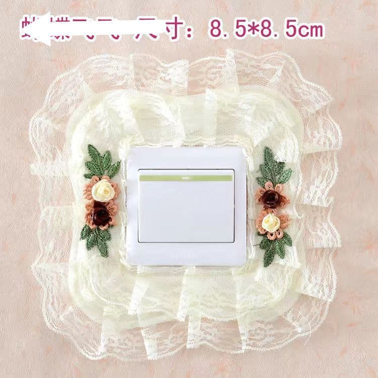 Fabric Switch Stickers Protectors, Wall Decals Creative Panel Covers, Socket Frame Wholesale from Manufacturer