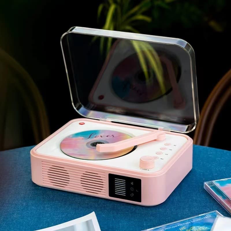 New CD Player Portable Multi-function Bluetooth Speaker with Long-lasting HIFI Sound Quality USB Bluetooth Speaker