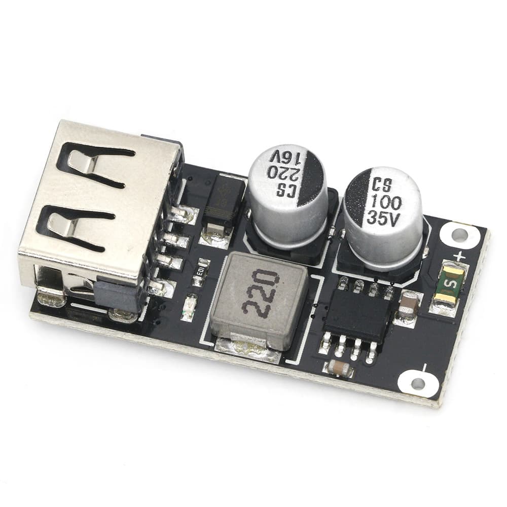 1/2/4-Channel Fast Charger Module 12V24V to QC3.0 Fast Charge Single USB Phone Charging Board Supports Huawei FCP
