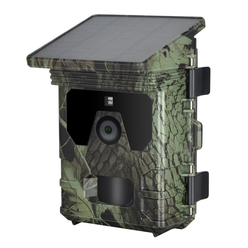 Field Waterproof Infrared Animal Camera 4K HD Motion Detection Photo/Video Solar Built-in 2600mAh Long Standby