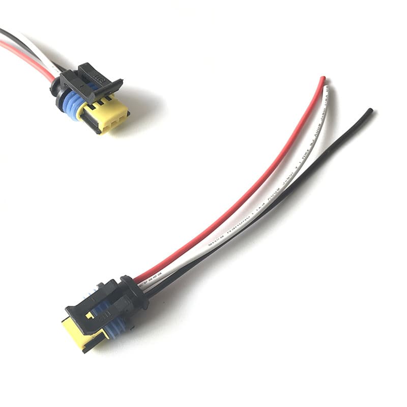 Manufacturer Wholesale Suitable for Osram D Series Ballast Socket Cable D1S/D3S Universal Conversion Cable Power Cord