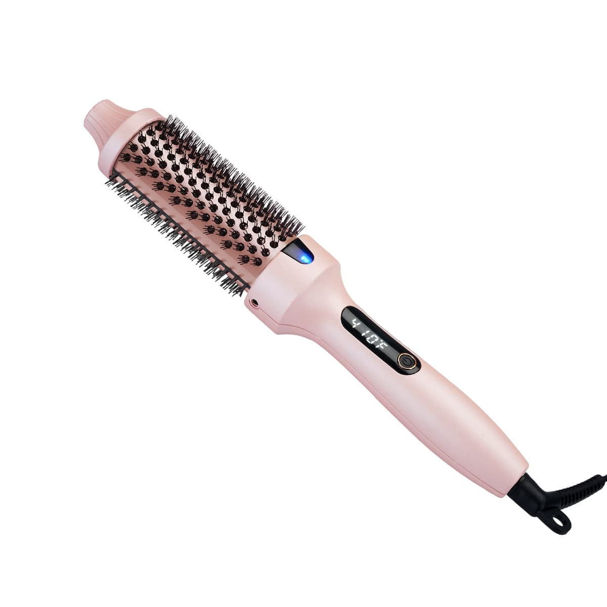 TK cross-border new fluffy comb straight hair comb hair iron curling wand dual-purpose inner buckle bangs perm wand curling iron