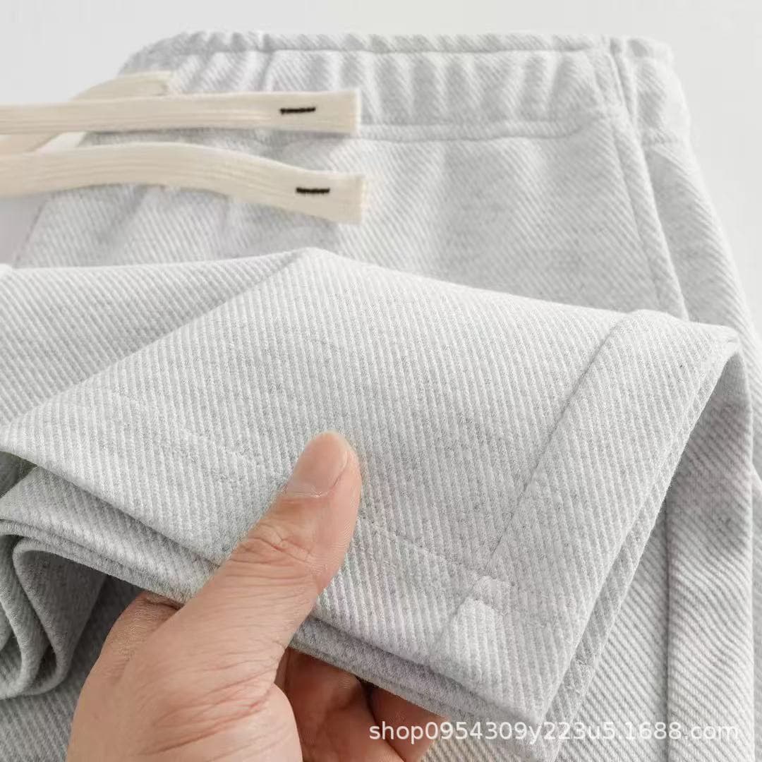 Summer Hot-Selling Men's Casual Pants, Loose and Comfortable, Breathable Straight-Leg Sweatpants, Direct Sales from Cross-Border Manufacturers