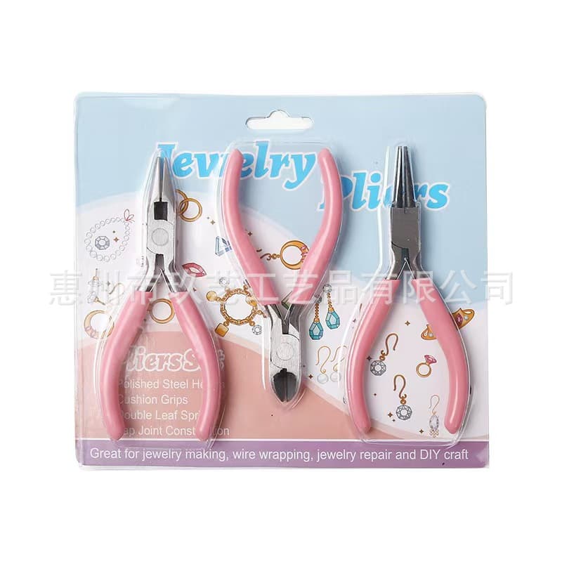 Factory direct supply diy tools diagonal nose pliers needle nose pliers curved nose pliers diagonal nose pliers round nose pliers DIY handmade jewelry pliers