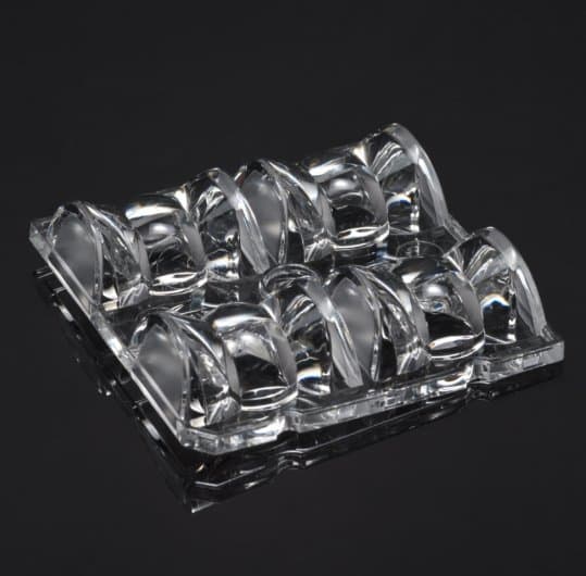 LEDiL High Transmittance C16044HB2X2O Optical Lens 50x50mm High Temperature Resistant Precise Light Distribution Suitable