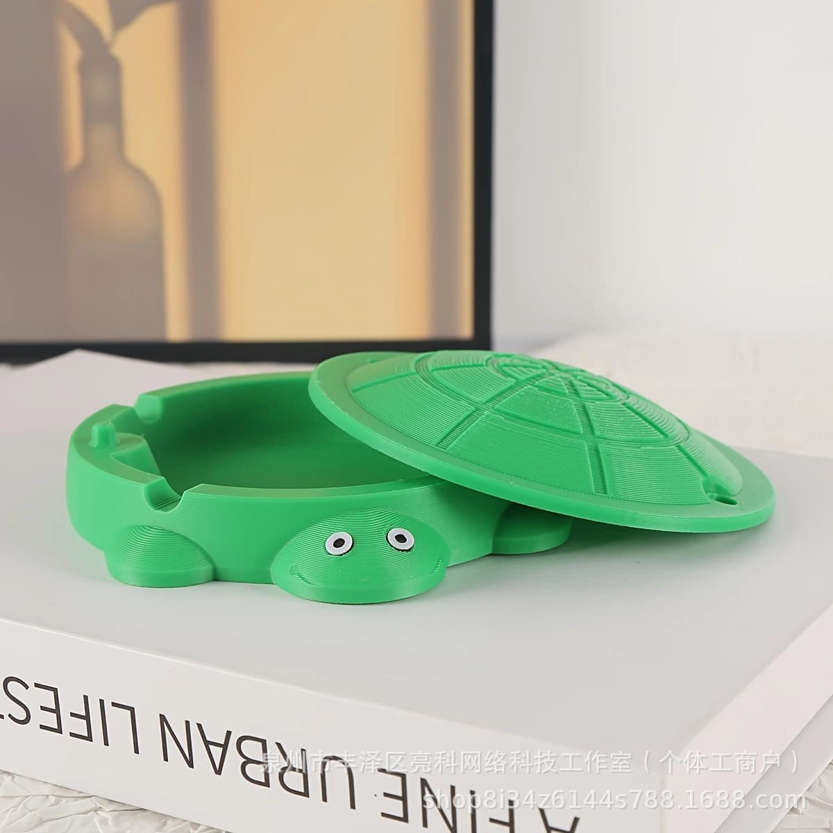 Cross-Border New Product Home Decoration Turtle Ashtray, Small Storage Box, Symbolizing Longevity and Good Fortune, Creative Design