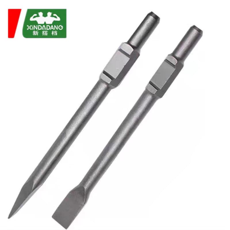 Qingfu 65A Chisel Point Shovel, Flat Shovel, Pick Head, 65 and 90 Electric Hammer Drill Bits