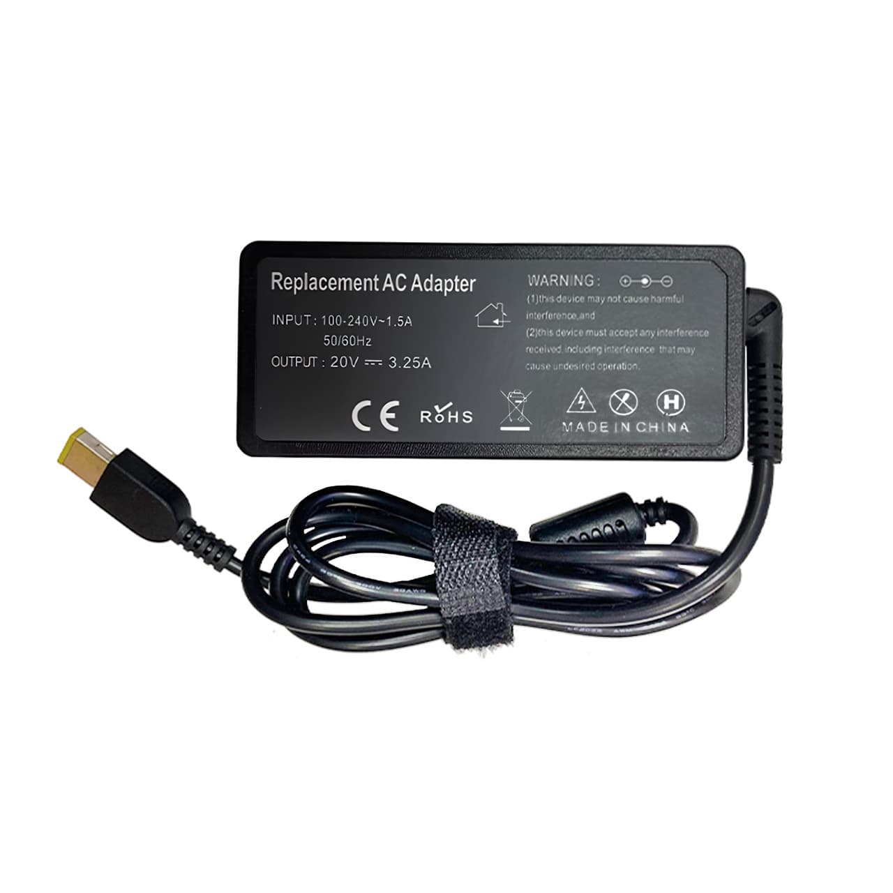Cross-border 65W 20V 3.25A USB Power Adapter for Lenovo Computers