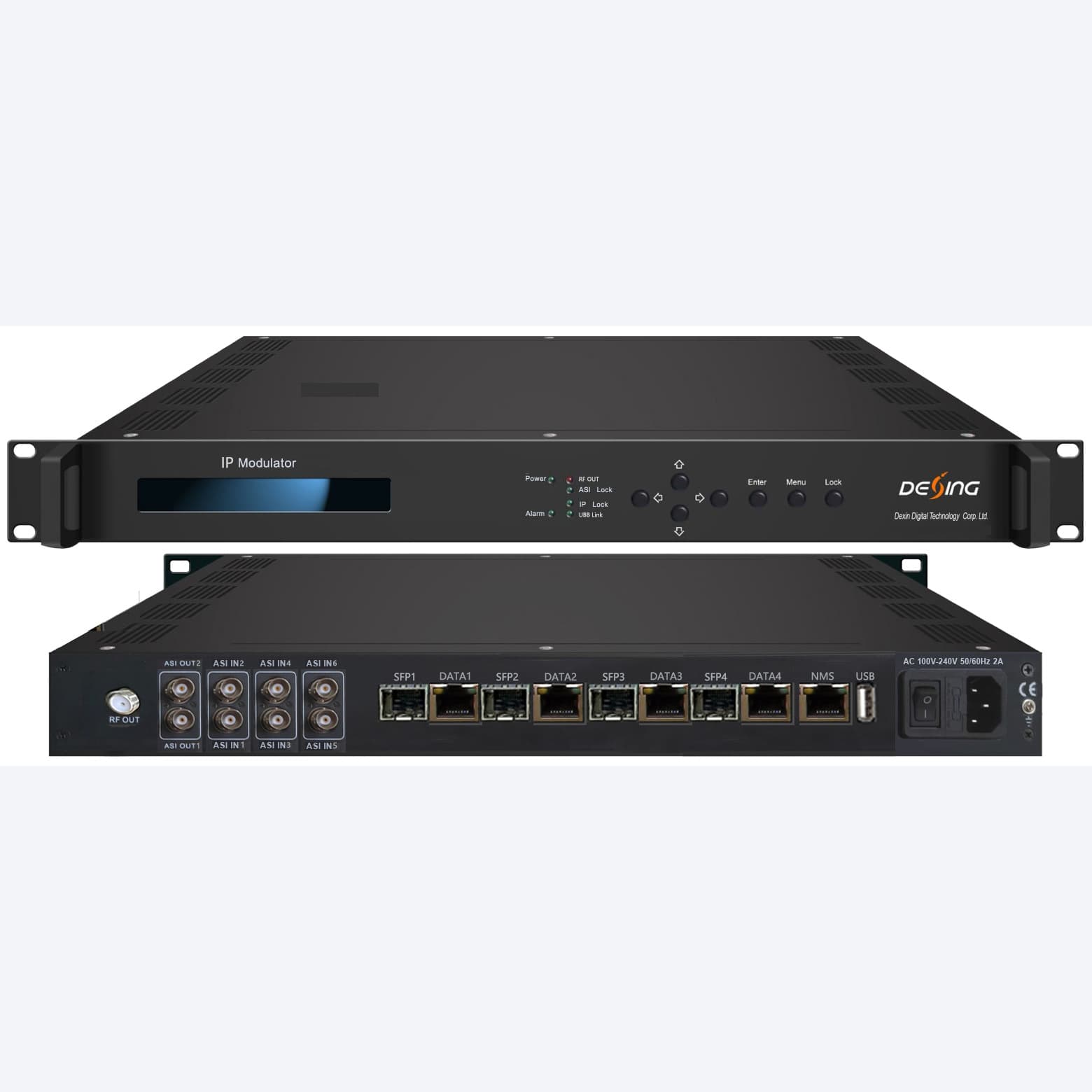DeXin NDS3308T-16 8-Channel DVB-T Modulator