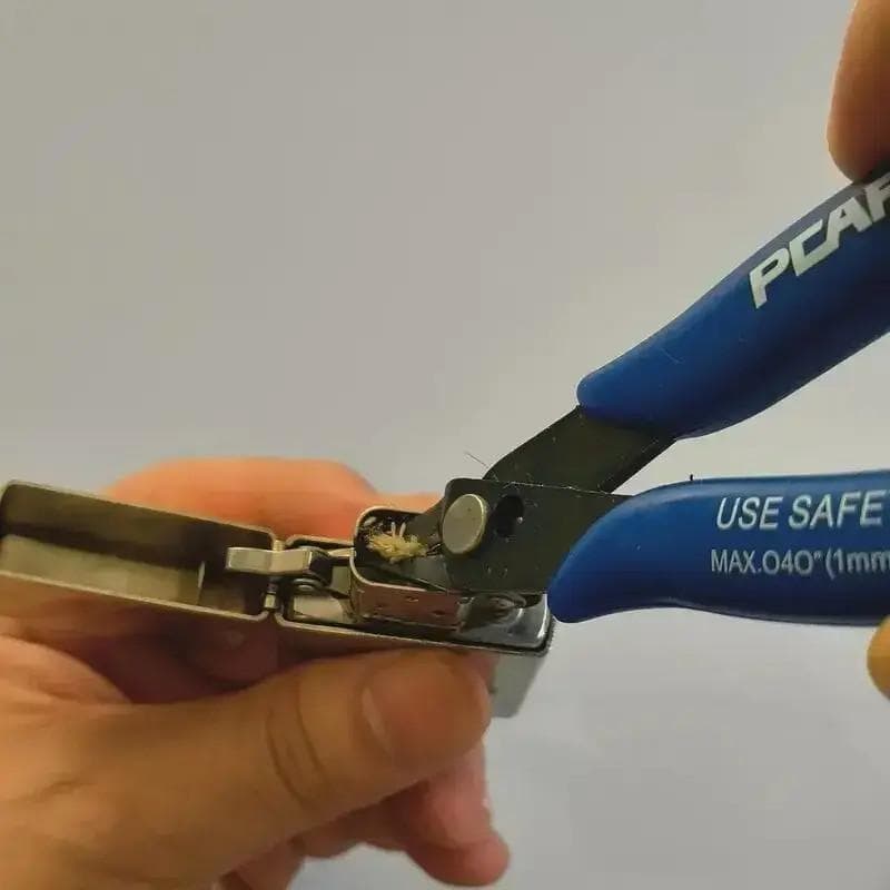 Lighter maintenance and repair tools lighter core trimmer pliers trimmer core diagonal pliers scissors are easy to use