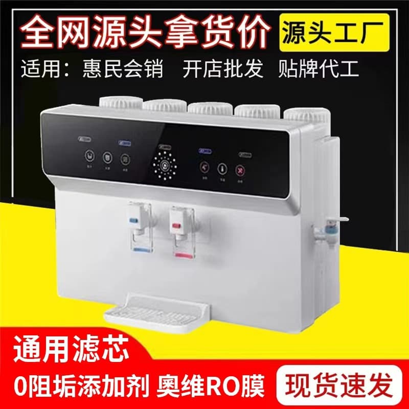 Voice-Activated Heating Integrated Water Purifier Rural Kitchen Filter Water Purifier Household Direct Drinking Reverse Osmosis Water Purifier