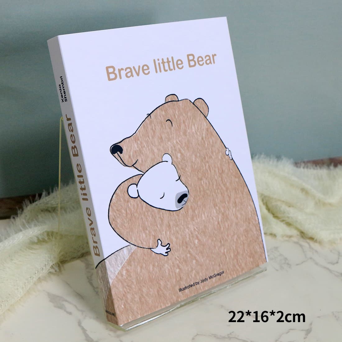 Children's Room Sample Decorative Book Board Room Decoration Soft Decoration Prop Bookshelf Book 22-15-2cm