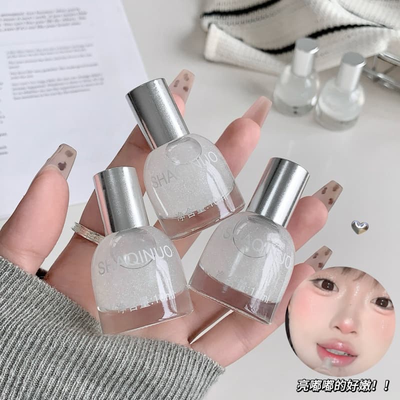 SHAQINUO sparkling diamond-shaped high-gloss liquid pearlescent fine shimmer brightens the face explosive roller eye shadow cross-border beauty makeup