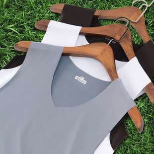 Ice Silk Vest Men Seamless Sports T-Shirt V-Neck Sleeveless T-Shirt Summer Thin Men's Clothing Southeast Asia Cross-Border