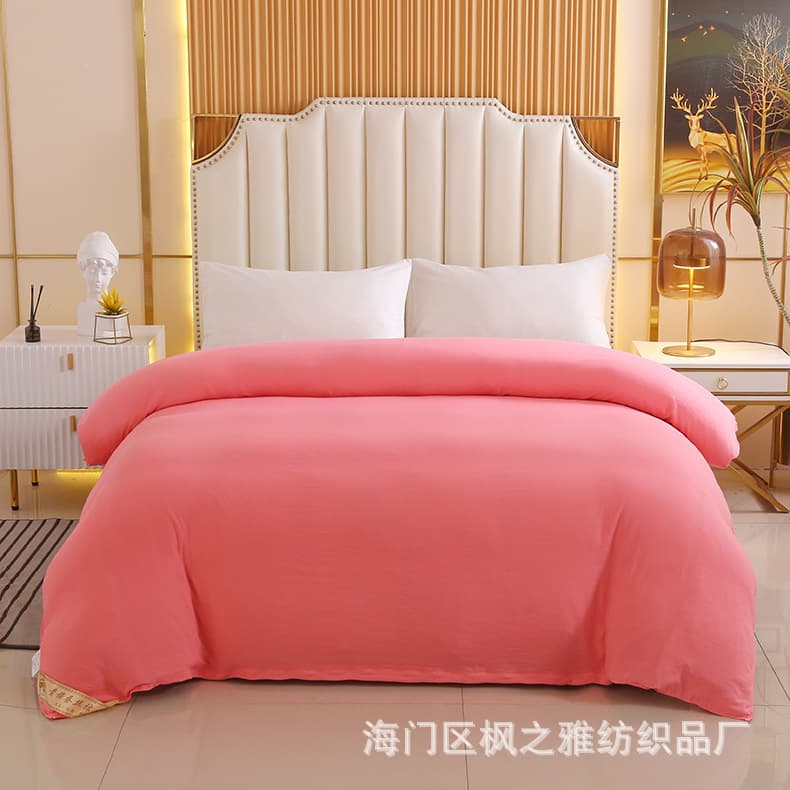 Lining Wholesale Double-needle Washed Cotton Inner Cover Lace Washed Cotton Inner Cover Rope-edge Washed Cotton Quilt Shell Factory Direct