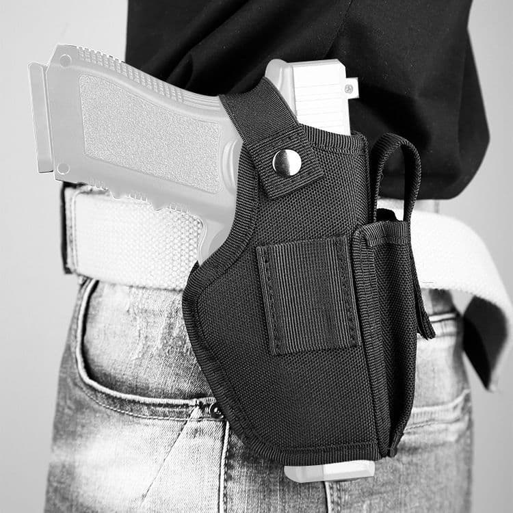 Amazon Hot-Selling Multi-functional Gun Case, Nylon Universal Outdoor Tactical Concealed Holster, Black In-Stock Wholesale