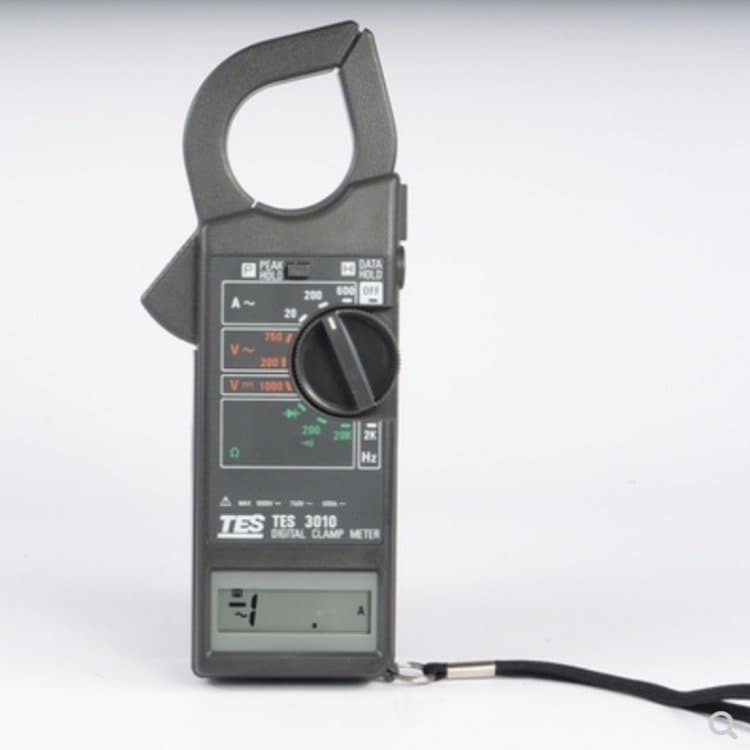 Taiwan TES TES-3010 AC Clamp Meter, Digital Clamp Meter, DC1000V Digital