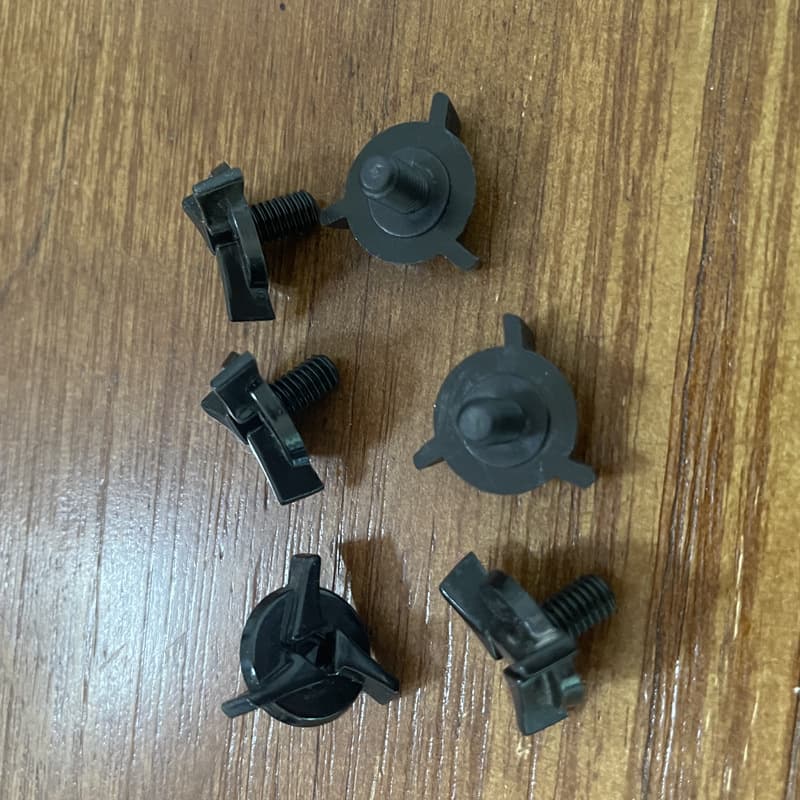 Off-road Helmet Rally Visor Screws Plastic Safety Helmet Screws Universal Plastic Screws Off-road Helmet Screws