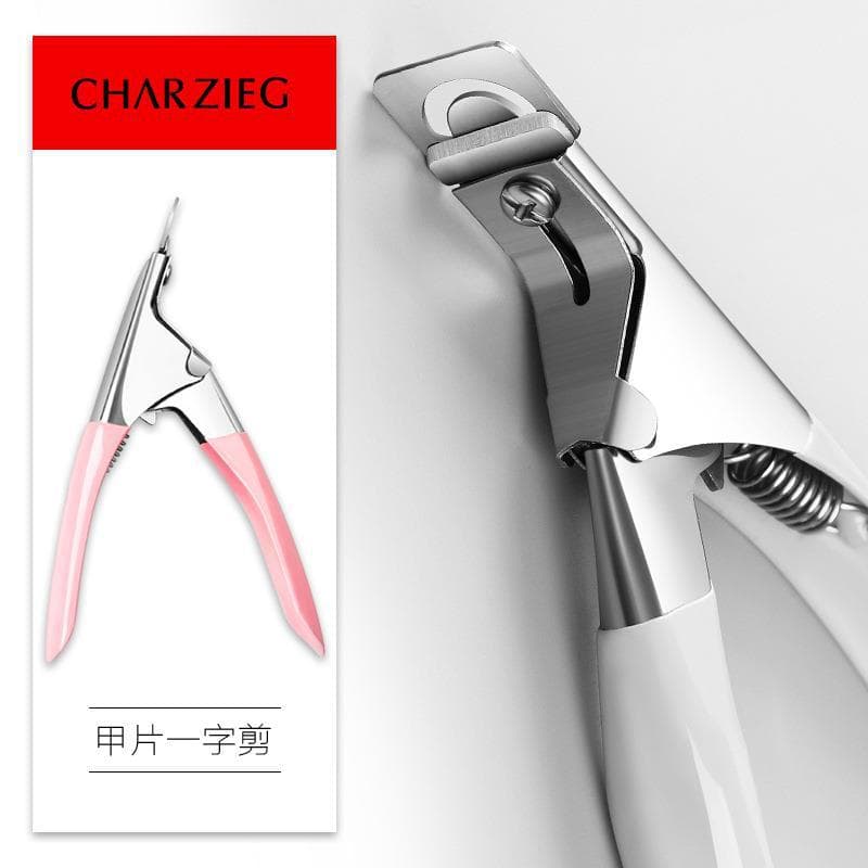 Nail Straight Scissors U-Shaped Nail Tip Cutter Nail Clipper Crystal Gel Nail Extension Shaping Scissors Nail Tool