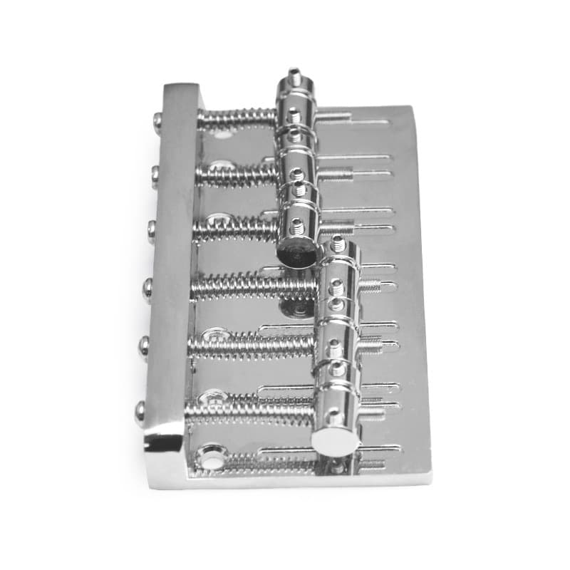 Electric Bass Accessories Six-String Bass Bridge Tailpiece Metal Bass String Retainer 6-String BASS Bridge