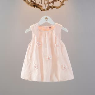 Girls Summer Fashion Vest Princess Dress Baby Girl Sleeveless Dress New Style Little Girl Dress Trendy