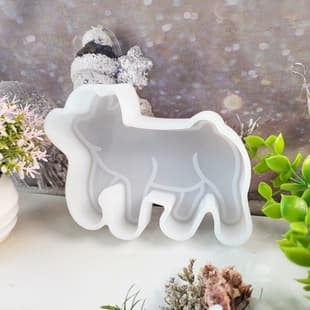 Pig Scented Car Freshener Resin Ornament Mold DIY Plaster Scented Candle Aroma Stone Car Freshener Silicone