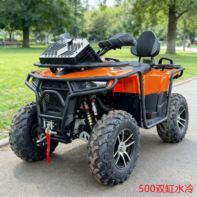 All-Terrain Gasoline ATV Automatic Part-Time 4WD 500 Twin-Cylinder Water-Cooled EFI Four-Wheel Off-Road Sand Motorcycle