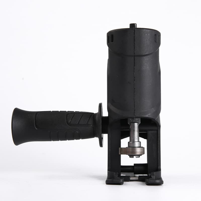 Power saw conversion head for drill-to-reciprocating saw modification, multifunctional handheld adapter