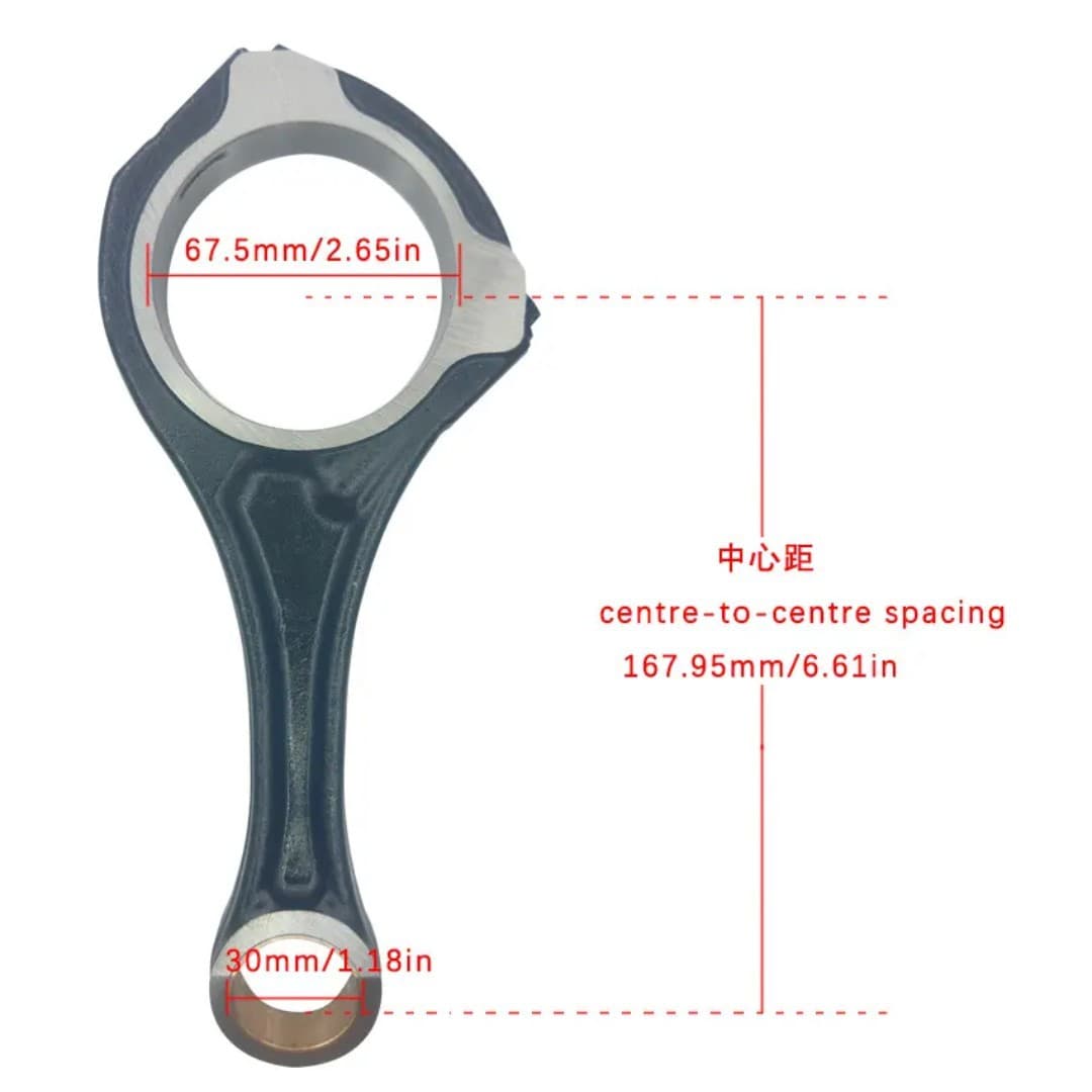 OM642 Connecting Rod, Diesel 3.0T, 6420303420, 6420305220, 6420304120