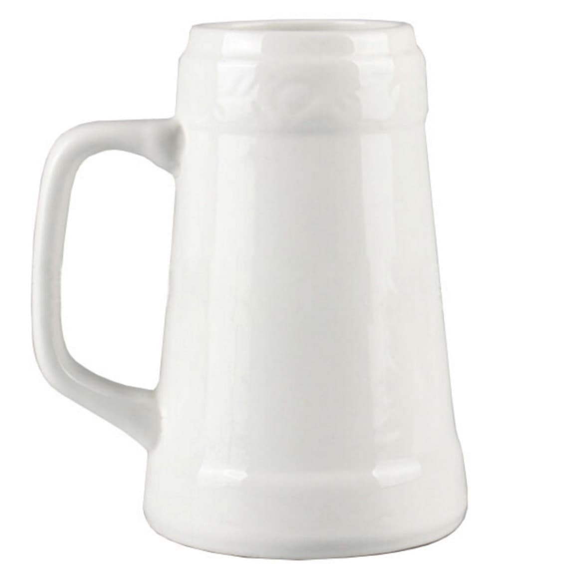 Customized German Ceramic Beer Mug 600ml Stoneware Beer Mug Ceramic Mug
