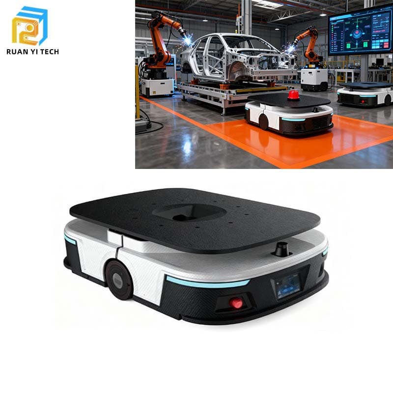 Soft-wing, lurking, lifting AGV (Automated Guided Vehicle) electric unmanned intelligent vehicle, small laser-guided robot.