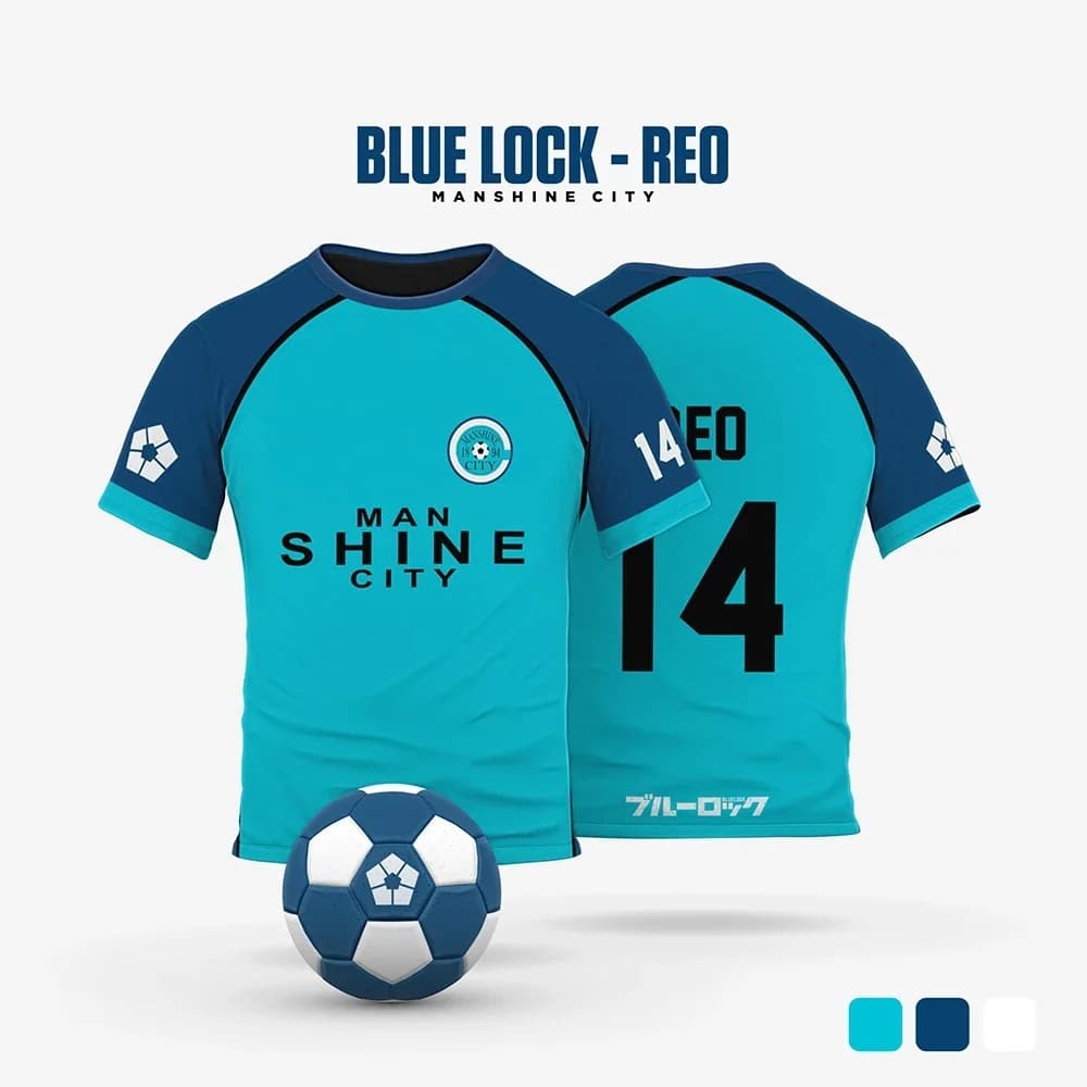 Blue Lock Mancion City Cartoon Animation Cosplay Men's Jersey Summer Short Sleeve Children's T-Shirt Tops 2025 New