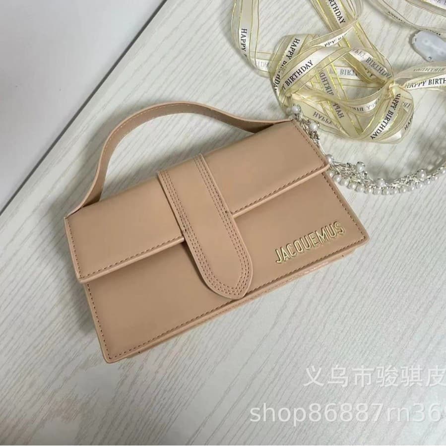JACQUEMUS Niche Design New High-Quality Trendy Versatile Handbag Shoulder Bag Tote Crossbody