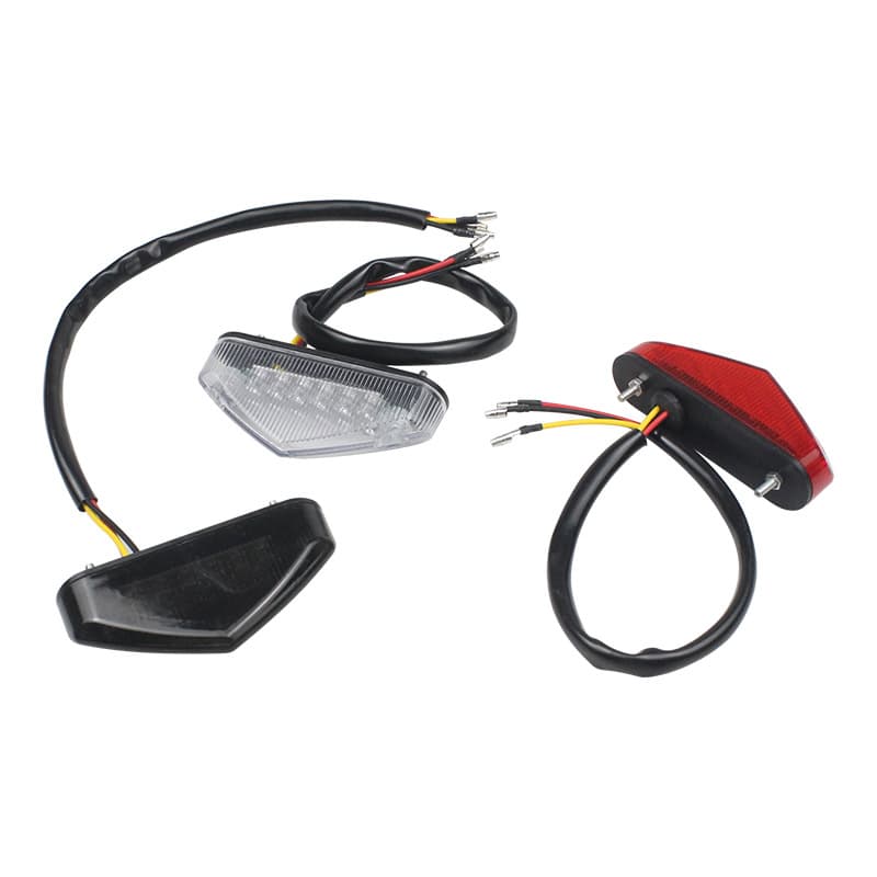 Best-selling Motorcycle Tail Light Modification Brake Tail Light Off-road Vehicle Rear Tail Light Sports Car Tail Light LED Fender Tail Light