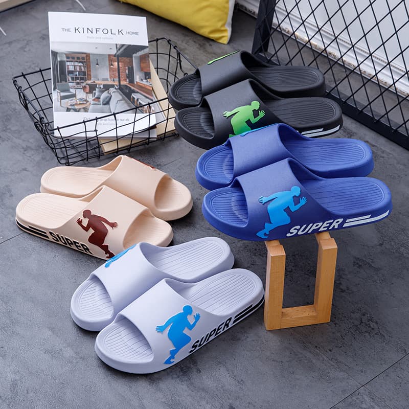 Casual Comfortable Personalized Daily Outdoor Trendy Sports Plastic Sandals All-Season Universal PVC Fashion Flip-flops