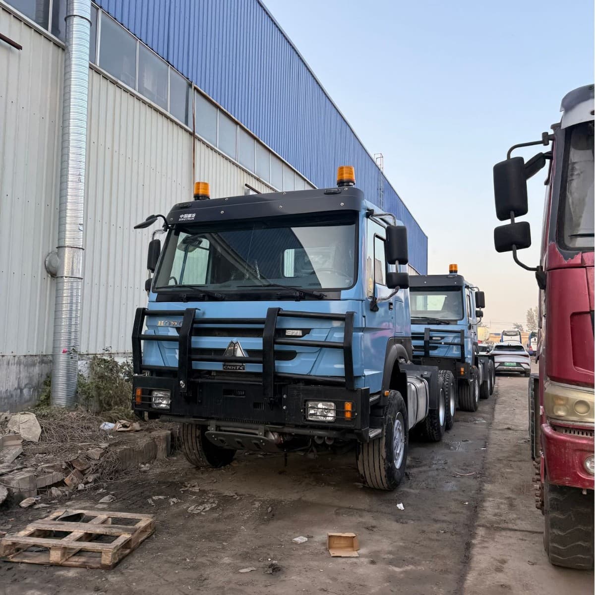 Export Remanufactured HOWO Semi-trailer Tractor Head HOWO China III 371HP 375HP Export Africa