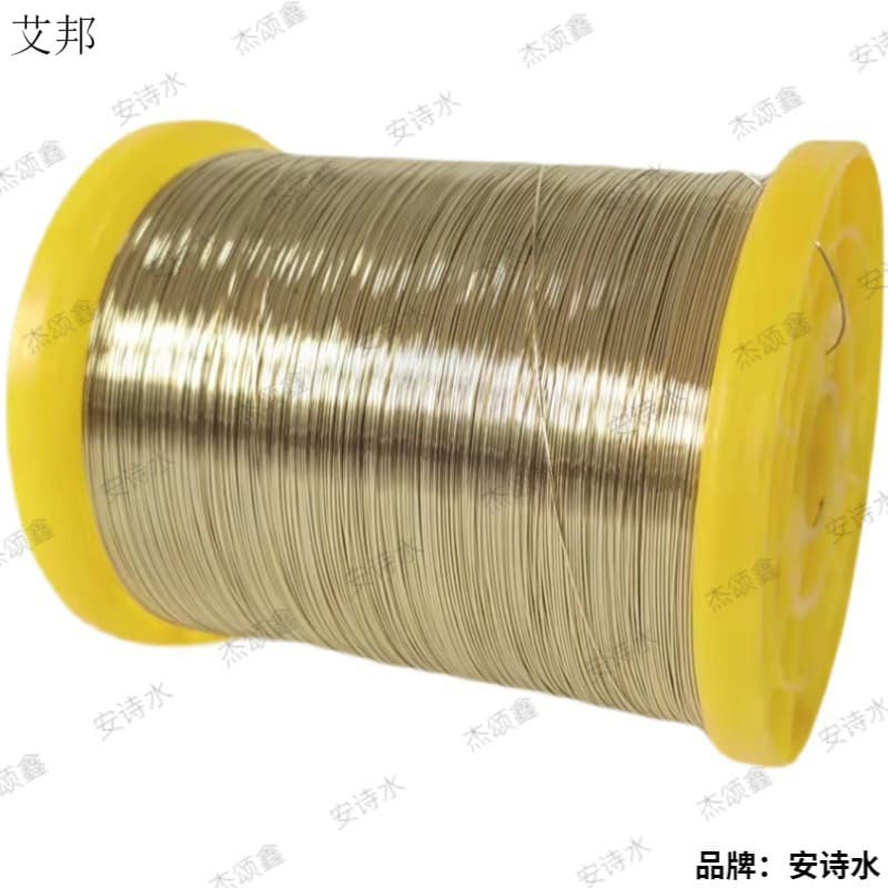 0 Proofing and placing steel wire sample high-rise 0 Exterior wall line golden steel wire sample road wire elevator shaft line 3mm5 distance measurement