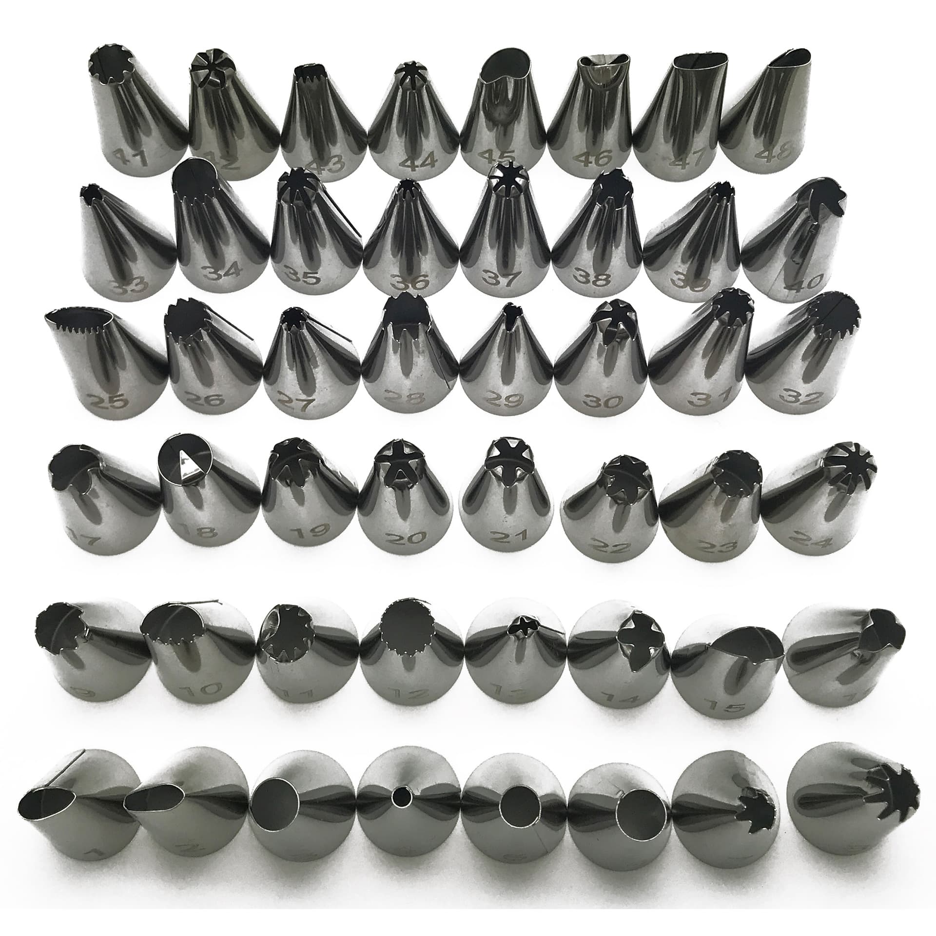 Special Price Piping Nozzle Set Cream Baking Cake Tool Kit with Piping Bags, Smoother, Piping Nail, and Storage Lace