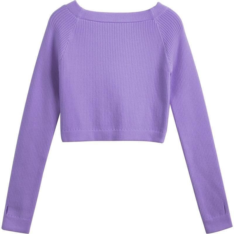 Children's Dance Off-shoulder Sleeve Cover Finger Outerwear Sweater Girls Autumn Winter Dance Practice Wear Thick Warm