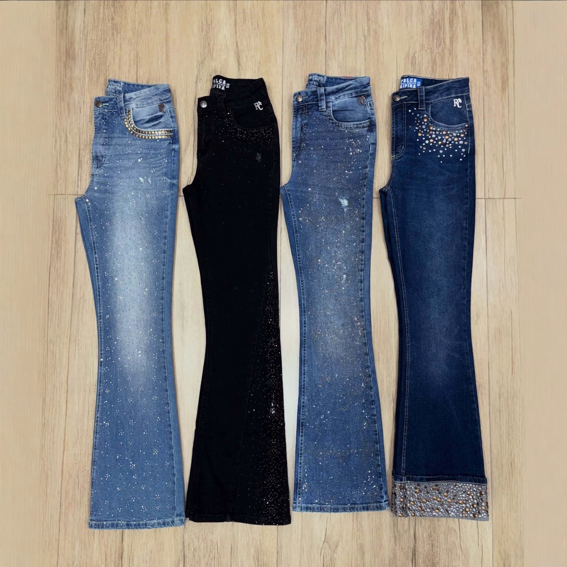 【Live Version】Rhistone Baggy Jeans Wholesale Pants Joggers