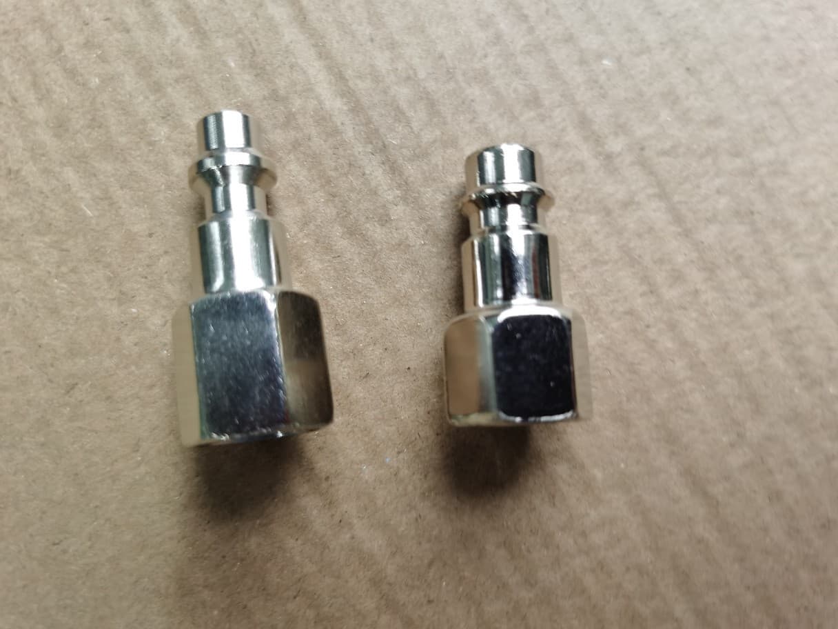 Supply of internal thread American-style, European-style inserts, nickel-plated surface
