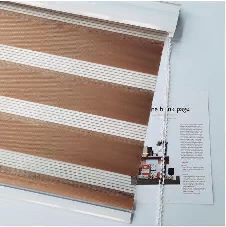 Cross-border Sunshade, Thermal Insulation, Sunscreen, Minimalist OEM Office Roller Blinds, Balcony Pleated Blinds, Zebra Blinds, Soft Sheer Blinds