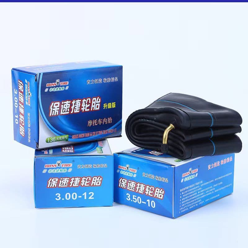 Manufacturer wholesale Baosujie electric vehicle inner tubes, tricycle/motorcycle inner tubes with bent/straight valves