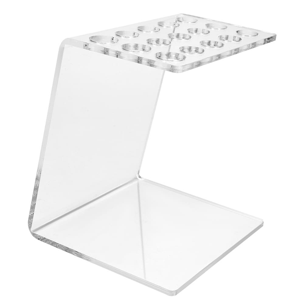 Acrylic Hairdressing Scissors Display Stand Multi-Hole Storage Rack Beauty College Tool Holder Hair Cutting Demonstration Shelf
