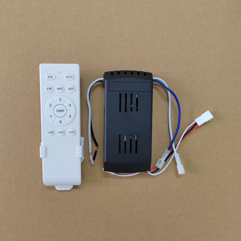 MD Ceiling Fan Light 24V Low Voltage Variable Frequency 6-Speed Remote Control Fan Power 36W-45W Receiver Controller
